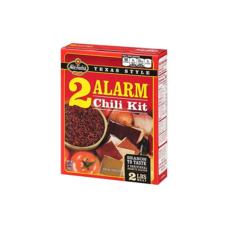 Wick Fowler's Texas Style 2 Alarm Chili Kit (1 Boxes