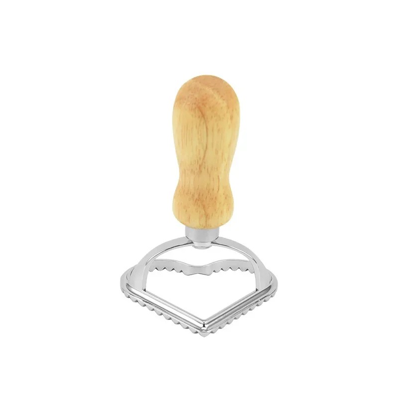Ravioli Cutter for Pasta & Pastry – Fluted Stainless Steel