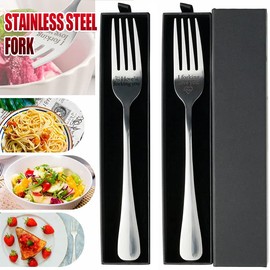 I Forking Love You Engraved Stainless Steel Fork Gift Box Lover Best Present with Elegant Gift Box, Durable and Polished 8-Inch Cutlery for Special Occasions and Everyday Use