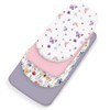Little Grape Land Bassinet Sheets 4 Pack(32" x 16"),Soft Fitted