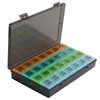 Large Monthly Pill Organiser 28 Day Pill Box Organizer by