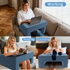 Machine Washable Lap Desk Pillow with Removable Cover Adjustable Angle