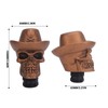 Skull Head Gear Shift Knob with 3 Adapters Cool Looking
