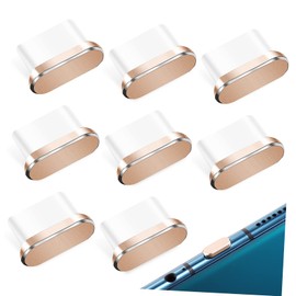 SEWACC 8 Pcs USB C Covers Type C Plugs Protectors for Phone Ports Dust Caps Compatible with Devices Keep Charging Ports Clean and from Dirt and Lint