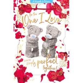 3D Holographic Keepsake One I Love Me to You Valentine's Day Card