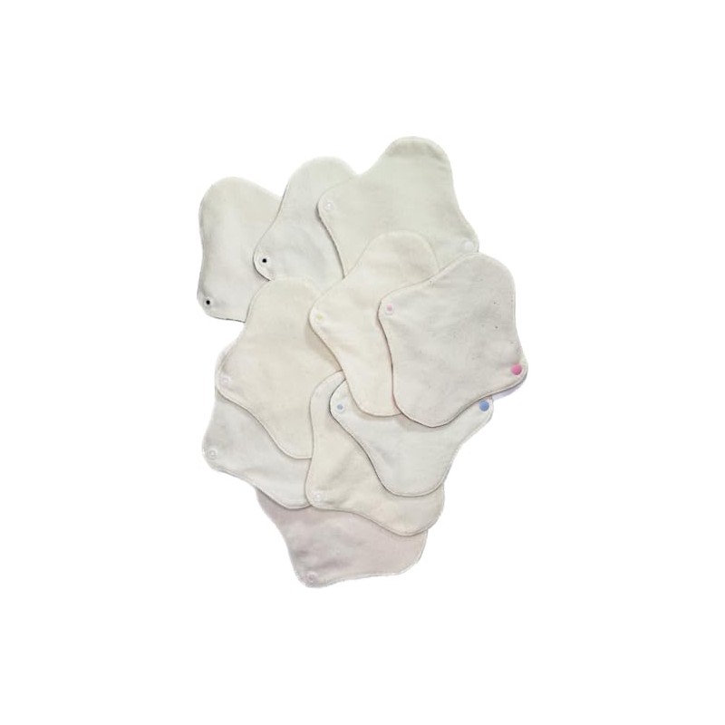 Syto Koton Japanese Cloth Napkins, Petite Panty Liners, 10 Count
