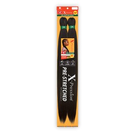 Sensationnel Crochet Braids African Collection 2X X-Pression Pre-Stretched Braid 72" (1-pack, 2)