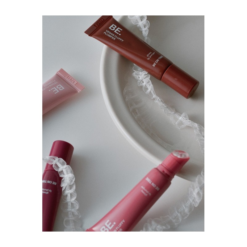[Pocket Lip Set] Keyring Lip Balm + Plumper (+Picky Pouch)