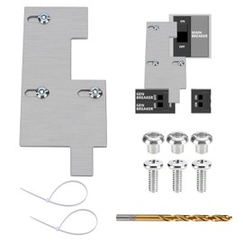 Generator Interlock Kit Suitable for Ge General Electric with a Single Vertical Throw Main Panels,Professional Electrical Interlock Kit,2-1/2" Spacing Between Main and Branch Breaker (GE-200P)