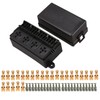 TIERXIALY Relay Fuse Block with terminals and Relays Slots car