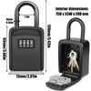 Key Lock Box, [No Installation Require] Diyife Portable Outdoor Lock