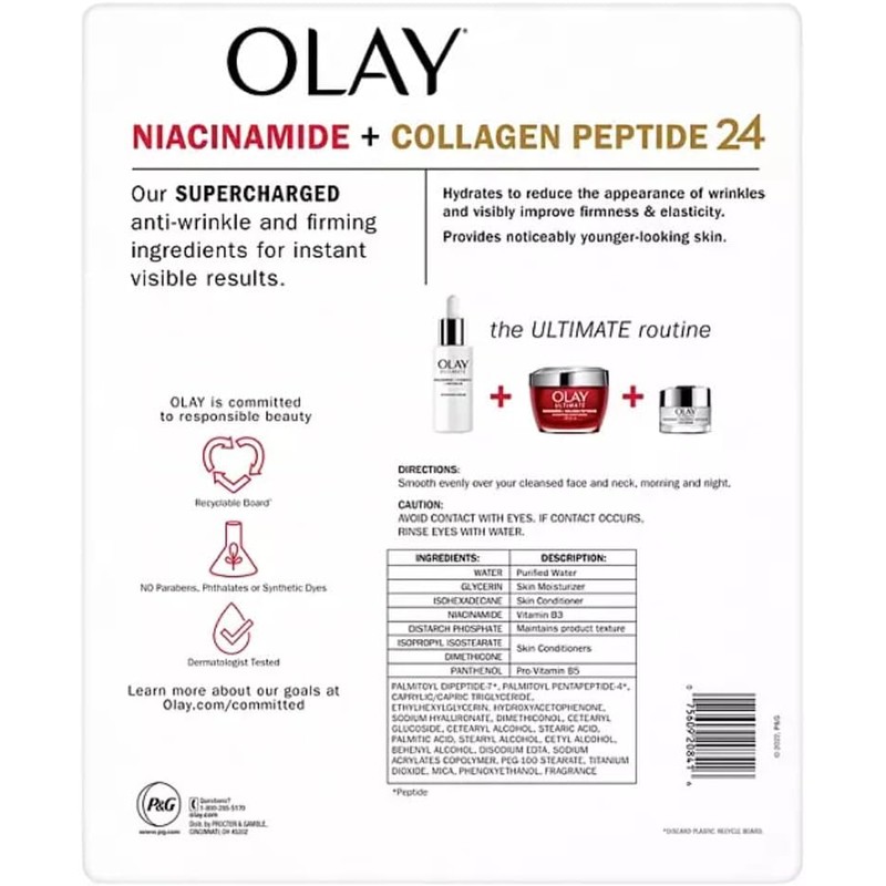 OLAY Ultimate Niacinamide + Hyaluronic + Peptide Eye Cream Ultimate