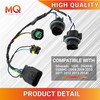 MQparts 645-745 Headlight Wiring Harness Socket Compatible with Silverado 1500