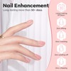 Modelones Builder Nail Gel, Pink Builder Gel for Nails, Hard