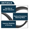 TUCKBOLD Car Wheel Hub Centric Rings Durable Wheels Center Shaft