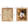 iRahmen 4 Pack 8x10 Rustic Picture Frame Set with High