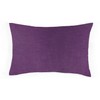 100% Brushed Cotton Soft Flannelette Pillowcase Pair Pillow Cover (Purple)