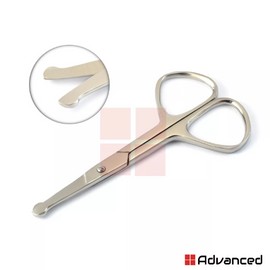 Nose Hair Remover Scissors Ear Facial Trimmers Grooming Shears Baby Safety Tip
