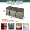 Rachmi Cushion Storage Bag (152 Gal) 60 Inch with Zipper