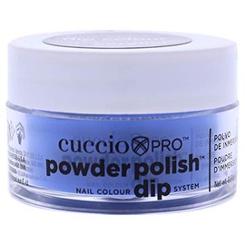 Cuccio Colour Powder Nail Polish - Lacquer For Manicure And Pedicure - Highly Pigmented Powder That Is Finely Milled - Durable Finish With A Flawless Rich Color - Easy To Apply - Ink Blue - 0.5 Oz, (I0097765)