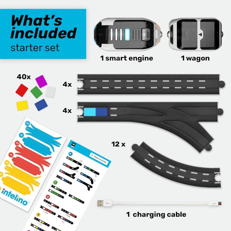 intelino J-1 Smart Train Starter Set – Award-Winning Robot Toy