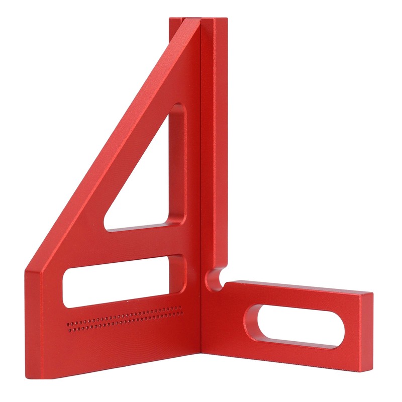 3D Multi Angle Measuring Ruler 45 90 Degree Aluminum Alloy