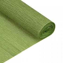 sourcing map Crepe Paper for Crafts Replacement Tool 7.5 Feet Long 20 Inches Wide Pack of 2 Olive Green