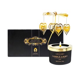 Gifts for Women,Funny Gifts for Her,Birthday Gifts for Women,Unique Candle Gifts for Colleagues,Mom and Wife,Birthday,Valentines Day Gifts for Her,Rotating Scented Candles(Love).