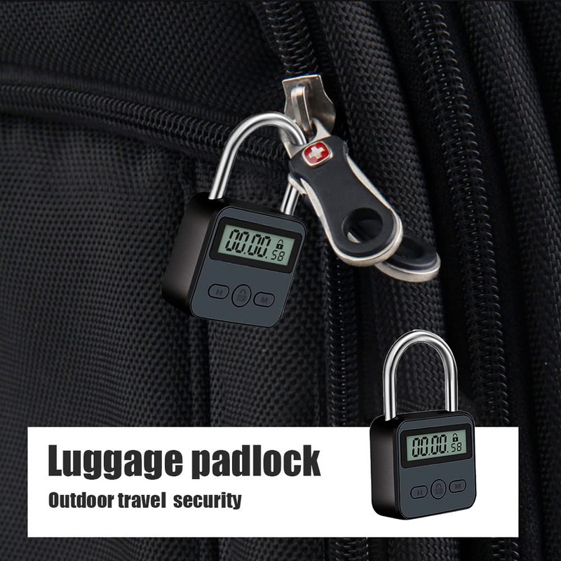 HAKUNA Metal Timer Lock - 99 Hours Max Timing, USB