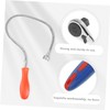 UKCOCO Flexible Magnetic Pickup Tool Non-skid Handle for Retrieving Nuts