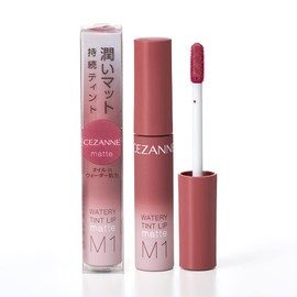 Sazane Watery Tint Lip Matte M1 Dusty Rose 4.0g Tint Formula Matte Lip