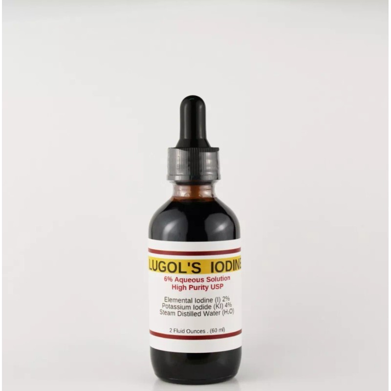 Lugol's Iodine Solution 2%, 2 oz