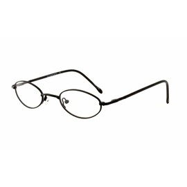 Calabria Flex Plus KIDS 92 Oval Reading Glasses +6.00 Black Girls