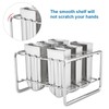 Stainless Steel Popsicle Mold, Ice Pop Mold with Stick Holder,