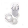 Empty Deodorant Container - 6g (0.2 oz) Bottom-Fill Cylinder, Twist-Up,
