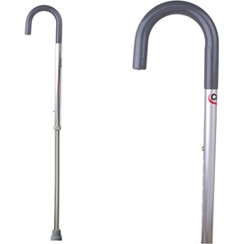 Carex Walking Cane, Aluminum, Adjustable - 1ea, Pack of 3