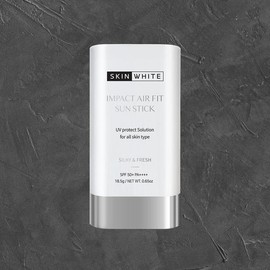 Skin White 스킨화이트 백탁없고, 끈적이지 않는 뽀송한 선스틱 Skin White Non-White Cast, Non-Sticky Dry Sunscreen Stick [1 piece]