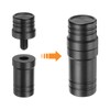 PATIKIL Pool Cue Joint Protector 5/16x18, 3 Pcs Plastic Billiard