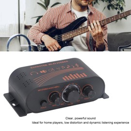 Mini Amplifier, Speaker Amplifier Mini 40W DC12V, Multifunctional Sound Stereo Home Car HiFi Power Amplifier, 2 Channel Stereo Amplifier for Speakers, TV