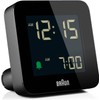 Braun Digital Alarm Clock with Snooze, Negative LCD Display, Quick