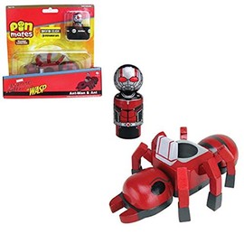 Entertainment Earth EE24854 Ant-Man with Ant Pin Mates Wooden Collectibles Set - Con.Ex
