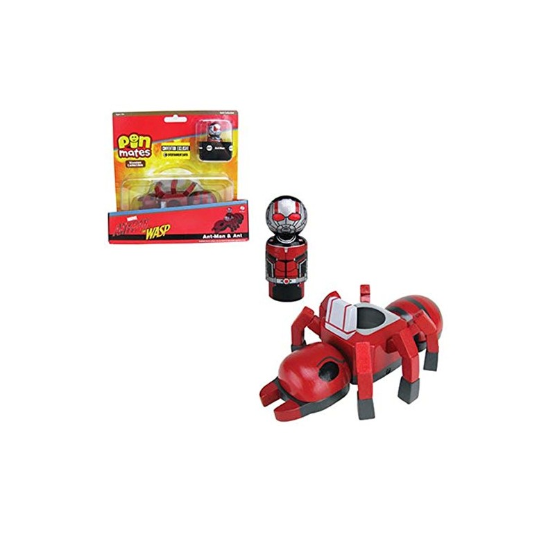 Entertainment Earth EE24854 Ant-Man with Ant Pin Mates Wooden Collectibles