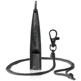 ACME Dog Whistle No. 211.5 (Update 2023) with Free Whistle Band in Matte Black, Alpha, Ideal for Callback, Long Range, Frequency Standardised (Black)