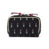 Artisan & Artist XOP-LI646 Micro Multi-Use Pouch, Black, Black