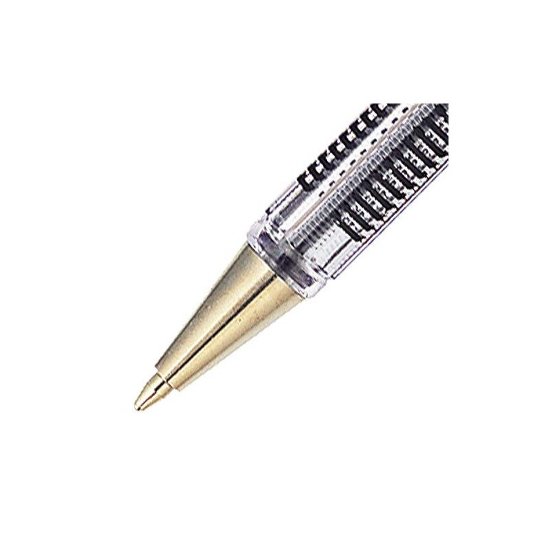 Pentel Superb Ball Pen Medium 1.0mm Tip 0.5mm Line Black
