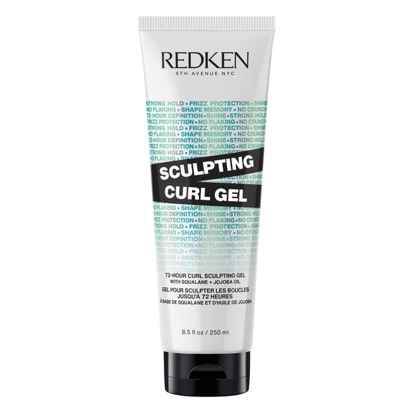 Redken REDKEN Sculpting Curl Gel - 72-Hour Strong Hold, Crunch-Free