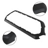 TJHSM Front Upper Grille Outer Frame Surround Black Textured Replacement