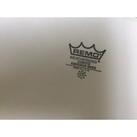 remo 26" bass drum heads