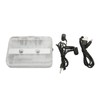 Cassette to MP3 Converter Multifunction Auto Reverse Transparent Retro Portable