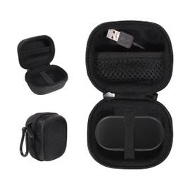 Alltravel Earbuds Case for Skullcandy Sesh, Sesh ANC, Sesh Evo True Wireless in-Ear Earbuds (Black)